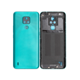 thumbnail image 1 of Esource Parts Motorola Moto E7 Back Cover Replacement Aqua Blue Compatible XT2052, 1 of 7