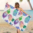 thumbnail image 6 of LACKUST Watercolor Pineapple Beach Towel, Quick-Dry & Sand-Proof, 70x150cm, 6 of 8