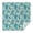 Pioneer Flower Floral-2, variant on Pioneer Flower Floral Print Pattern Square Tablecloth, Waterproof Wipeable Spillproof Washable Table Cover for Home Kitchen Party Decor, 42"x42"