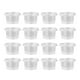 thumbnail image 1 of EeaseMX 50 recipientes desechables de plástico de 140 ml, transparentes, con tapas para mousses, salsas, gelatinas y yogur., 1 of 7