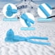 thumbnail image 5 of Herramienta Molde Arena en Forma Muñeco Nieve Fabricación Rápida Y Divertida para Playa Invierno () Azul, 5 of 9