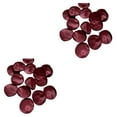 thumbnail image 4 of Inteprter 200 unids/set de pétalos de satén hechos a mano para bodas, decoraciones realistas y de bajo mantenimiento, vino elegante B21Dark B21Vino oscuro 2Conjunto, 4 of 6