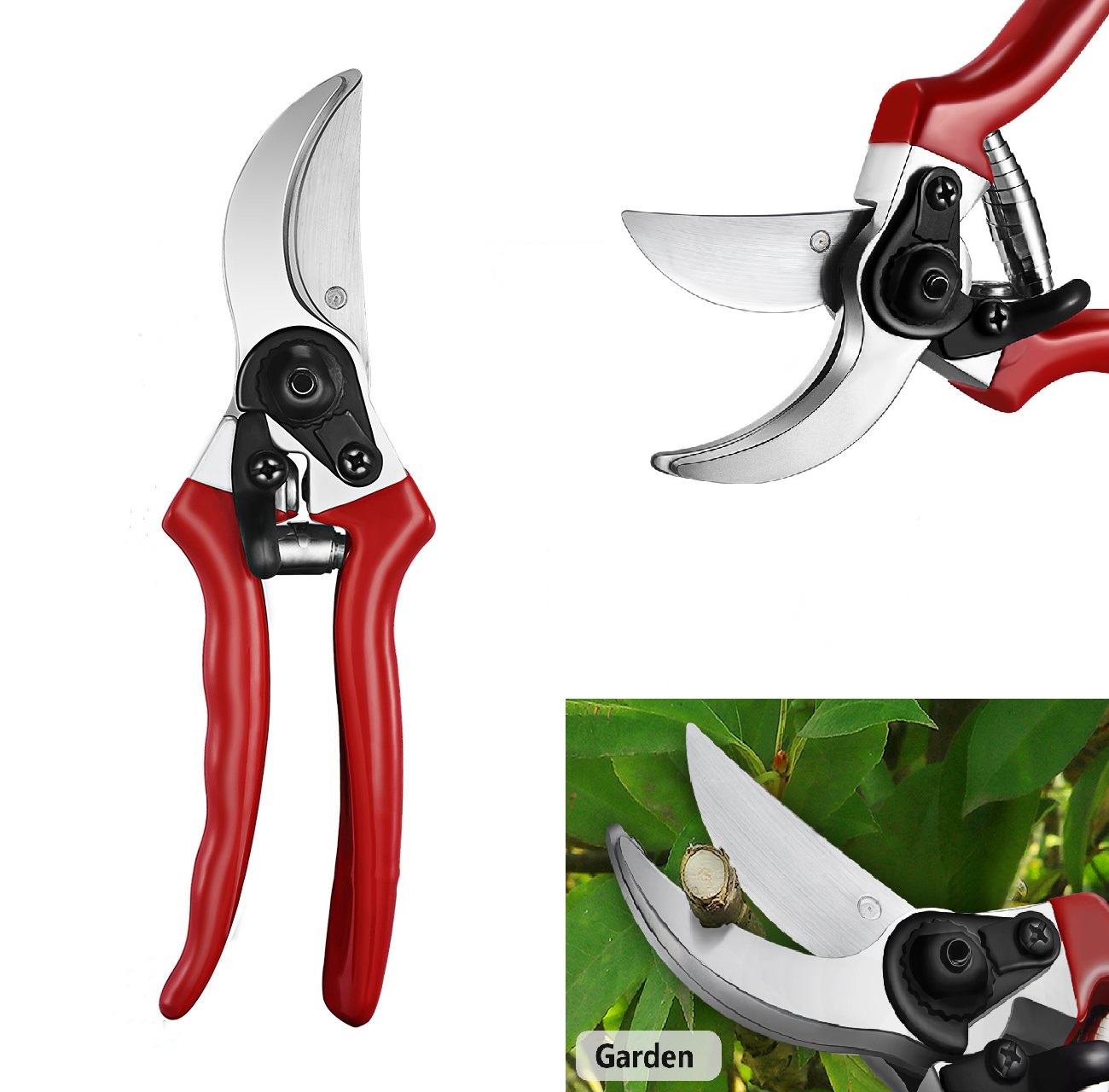 Seenda Traditional Bypass Pruners with Safety Lock