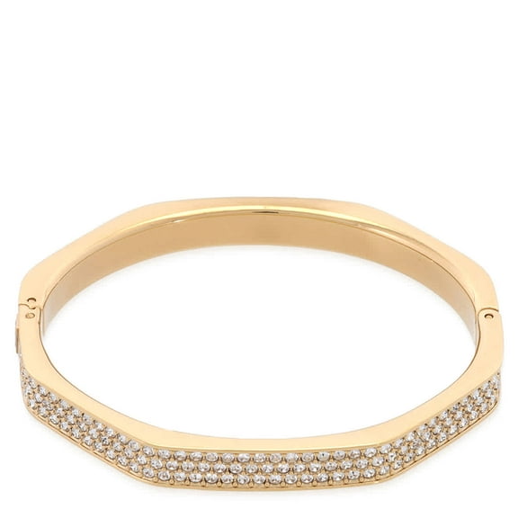 Swarovski Dextera Gold-Tone Plated Octagon Bracelet, Size XL