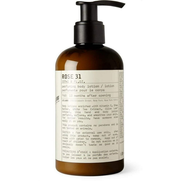 LE LABO ROSE 31 ボディローション 237ml ROSE 31 – ル ラボ 公式オンラインショップ