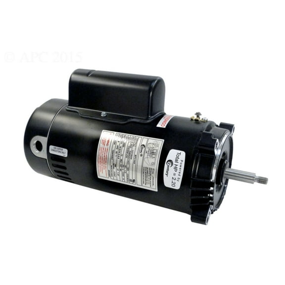 The Pool Supply Shop 2 HP Thread Shaft Full Rated Pool Pump Motor, 1.30 SF