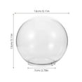 thumbnail image 2 of Globe Lamp Shade Glass Shade For Pendant Light Replacement Decorative Lampshade, 2 of 9