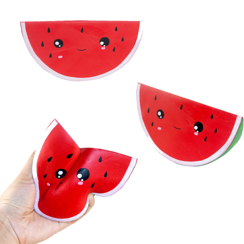 Details about   Slow Rising Toy PU Slow Rising Watermelon Soft Stretch Fruit Fun Kids Toys Gift 