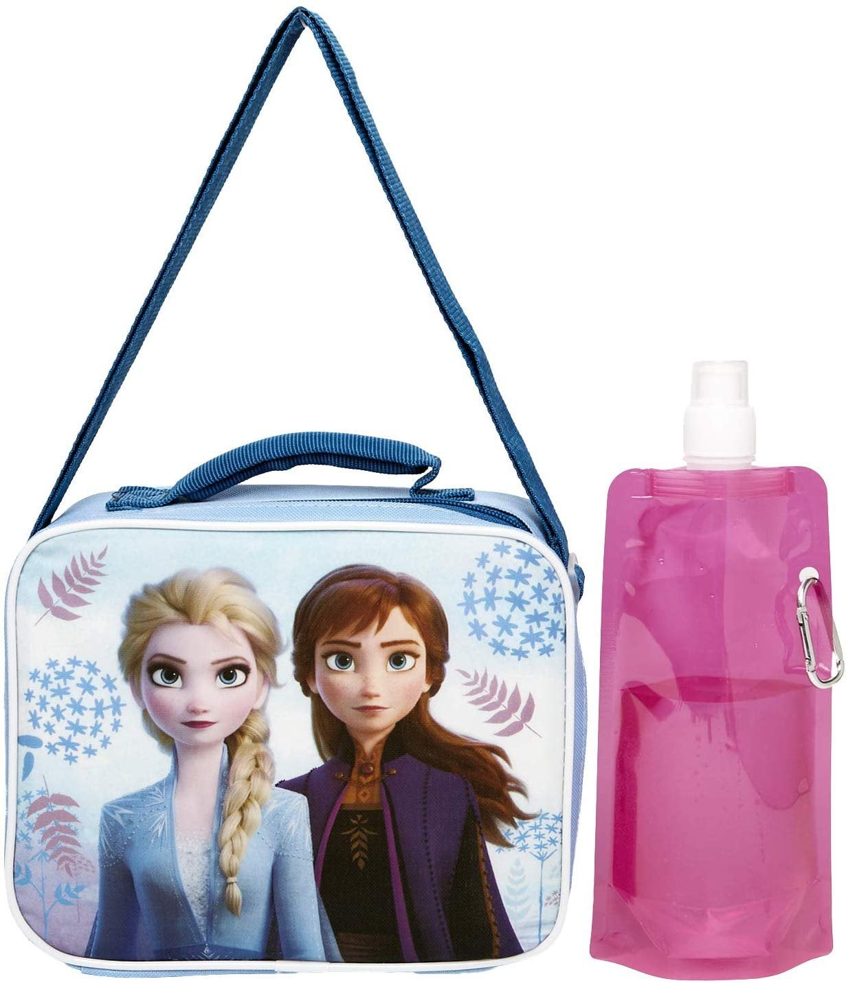 Frozen Girls Lunchbox Combo Set - Frozen Anna & Elsa Girls 3 Piece Lunchbox Set - Lunchbox