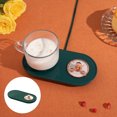 thumbnail image 3 of Taza de Café USB Portátil Sunnimix Calentador de Bebida Verde Almohadilla Térmica de Café, 3 of 7