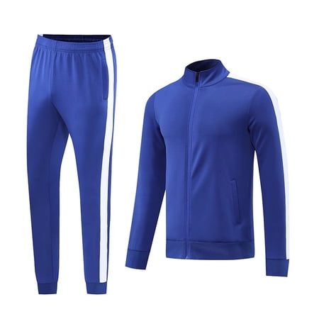 OGLCCG Boys Tracksuit Set 2 Piece Full Zip Soccer Sweatshirt Jacket and Joggers Track Pants Boys Athletic Sweatsuit Size Sets 3-10