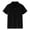 #A03-Black, variant on Kids Uniform Back to School Clothes Short Sleeve Pique Back to School Clothes Button Closure Solid Color School Uniform Shirts Comfortable Collared Dress Back to School Clothes