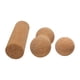 thumbnail image 4 of 3 piezas de rodillos de masaje de corcho, bola de masaje de tejido profundo para hombres y mujeres, cilindro de rodillo de cacahuete para entrenamient, 4 of 8