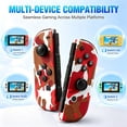 thumbnail image 5 of Switch Controller Compatible for Nintendo Switch, Switch Remote Control Replacement, Support Dual Vibration, Motion Control, Wake-up Function, 5 of 7