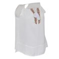 thumbnail image 1 of Tank Borla Encaje Mujer Cami Top Spaghetti Correa Camiseta Atractiva Elegante Ropa - XL tal se describe XL blanco Hugo Camisetas sin mangas de mujer, 1 of 9