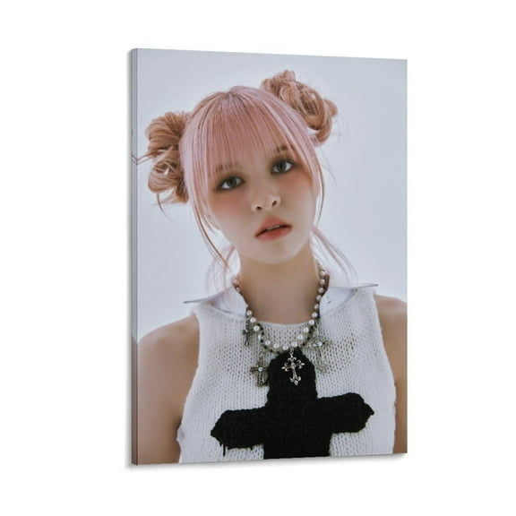 STAR LILY NMIXX Expergo BEHIND EP FASHION ALBUM COVER ARTIST IDOLS Canvas Poster Bedroom Decor Sports Landscape Office Room Decor Gift