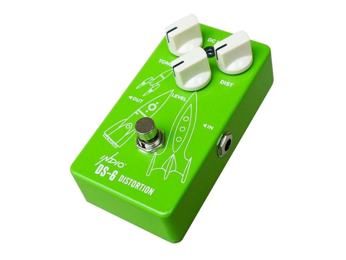 Monoprice DS-6 True Bypass Analog Vintage Distortion Full-size Guitar Effect Pedal - Indio Series
