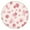 Pioneer Flower Floral-3, variant on Pioneer Flower Floral Print Pattern Round Fitted Tablecloth with Elastic Edge,Dining Table Cover Waterproof,Outdoor Round Tablecloth for Camping,Dining,Indoor and Outdoor