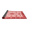 thumbnail image 2 of Ahgly Company Indoor Square Oriental Red Modern Area Rugs, 4' Square, 2 of 4