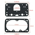 thumbnail image 2 of iFJF Carburetors 5 Float Bowl Gaskets and 5 Metering Block Gasket for Holley QFT AED 390-1050 Double Pumper 2 Circuit Carburetors, 2 of 3
