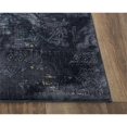 thumbnail image 4 of Alora Decor Spring 7'10" x 9'10" Gray/Black/Blue/Black/Gray Power-Loom Rug, 4 of 4