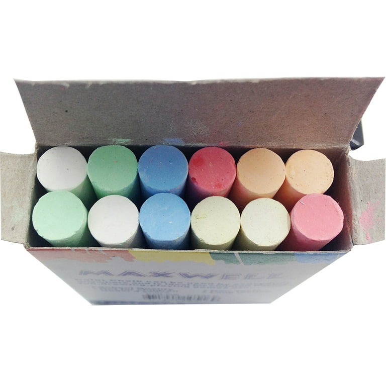 Colorations® Colored Dustless Chalk - 12 Pieces Qty - 1 pack Style