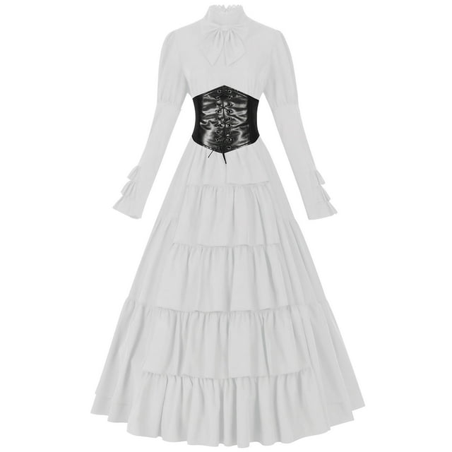 UPPADA Liquidation Robes de Cocktail Vintage pour Femmes Robe Maxi des Années 1950 Manches Évasées Robes Robe de Mariage Corset Robe de Bal Robes pour Femmes Invitée de Mariage Formelle Robes d'Été
