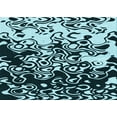 thumbnail image 1 of Ahgly Company Indoor Rectangle Patterned Blue Lagoon Blue Area Rugs, 5' x 8', 1 of 6