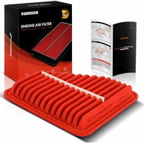 A-Premium Pre-oiled Engine Air Filter Compatible with Toyota, Scion, Lexus & Pontiac - Camry 2007-2011, RAV4 2006-2012, Corolla 2009-2012, Matrix 2009-2013, Avalon, Venza, tC, xB, ES350, Vibe