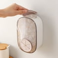 thumbnail image 6 of Wioihee Under $2.00 Multifunctional Wall Mounted Kitchen Organizer, Plastic Food Storage Bag Organizer, Fresh Keeping Film and plastic wrap storage box dispenser, 6 of 6