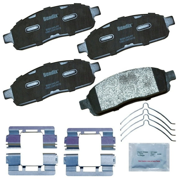 Disc Brake Pad Set Fits select: 2004-2009 FORD F150, 2006-2008 LINCOLN MARK LT