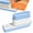 Blue, variant on PPKVUFD Adjustable 5 Hole Punch: Metal Five Hole Puncher for Planners and 5-Ring Binders with 5 Sheet Capacity for A4 / A5 / B5 Size