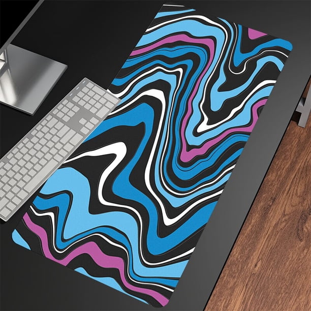 Alfombrillas de ratón grandes para juegos, alfombrilla de ratón para ordenador de 90x40cm, alfombrillas de escritorio para PC, alfombrillas para teclado, Alfombra de mesa LIUWENJING unisex