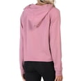 thumbnail image 2 of Lucky Brand Women's Cotton French Terry Smile Graphic Print Sweatshirt Hoodie, 2 of 3