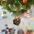 thumbnail image 4 of EGYMEN Shatterproof Black Christmas Tree Drop Ornaments Hanging Decorations for Holiday and Party Decor, 4 of 7