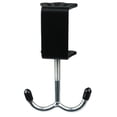 thumbnail image 3 of Desk Bag Hanger with Double Hooks - Headphone Holder Desk Clamp - Adjustable Thickness Mount - Workspace Organizer - Black, 3 of 5
