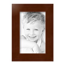 ArtToFrames 7" x 11" Honey Stain Picture Frame, 7x11 inch Brown Wood Poster Frame (WOM-4349),  Pack