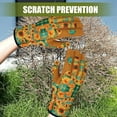 thumbnail image 2 of Dusknt Thorn Protection Wear-Resistant Gloves Da, Gloves,Gardening Gloves for Women Leather Garden Gloves Thorn Proof Outdoor Protective Working Gloves for Weeding, 2 of 6