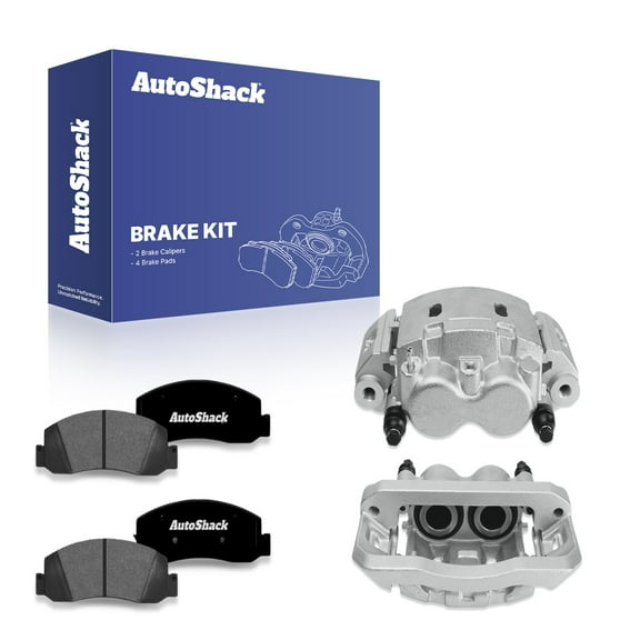 AutoShack Front Brake Calipers Premium Ceramic Brake Pads | Replacement for 2010-2012 Ford F-450 Super Duty | 6-PC