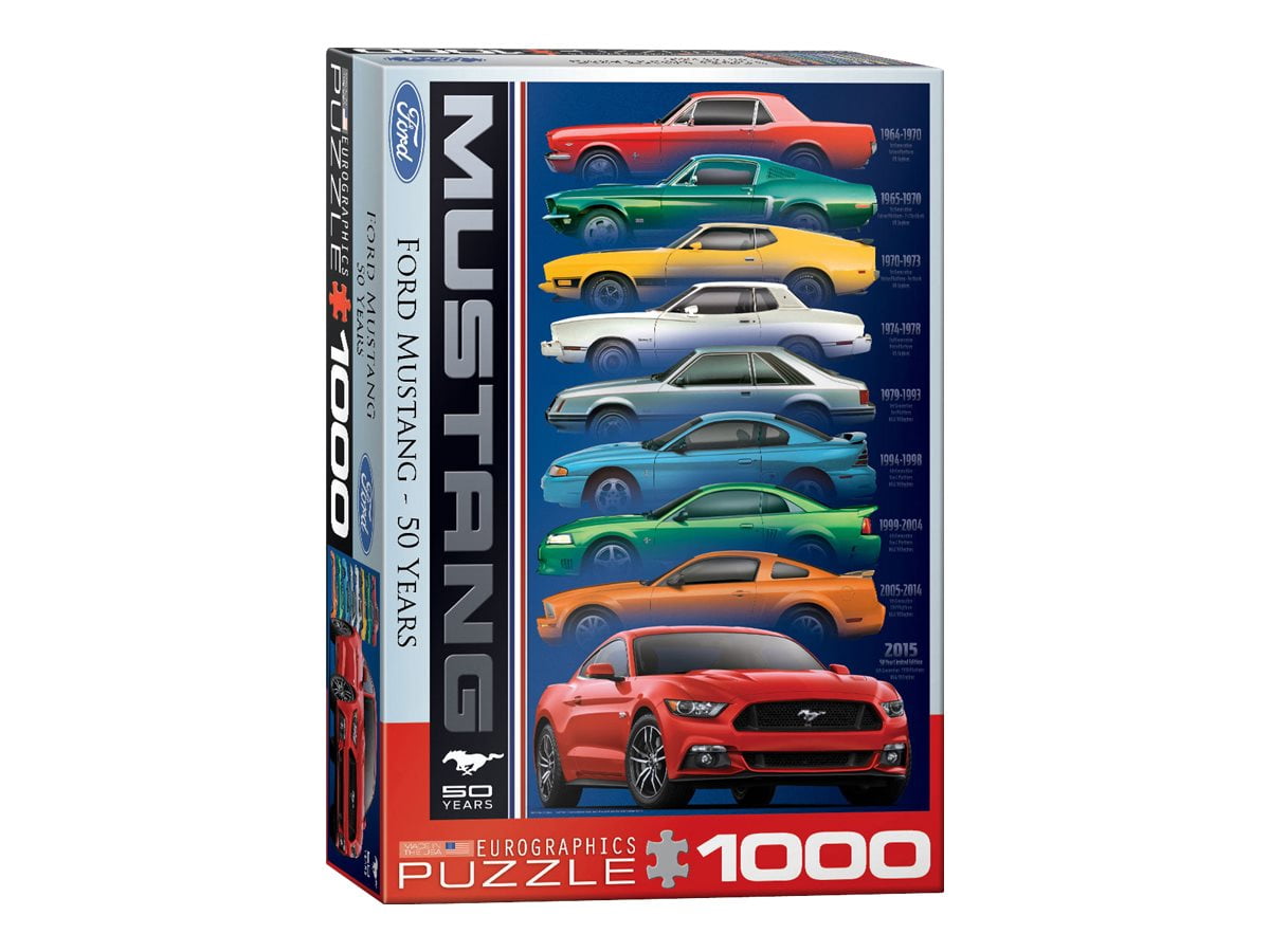 Ford Mustang die Rote Pony Jigsaw-Puzzle 1000 Teile 489mm X 677mm Pz 