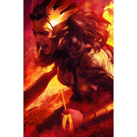 DC Dark Nights #1 of 6 Death Metal (Stanley Artgerm Lau Wonder Woman Variant Cover)