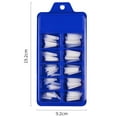 thumbnail image 4 of 100 Unids / caja Uñas Postizas Estilo Vaquero Punta Plana Bailarina Manicura DIY Salón Uñas Art MABOTO Punta de uñas, 4 of 7