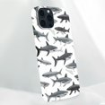 thumbnail image 3 of ONETECH Compatible with iPhone 14 Pro Case Cool Shark Printed Hammerhead Shark Billhead Shark Clear Case Soft  Shockproof Slim Case for Women Men, 3 of 5