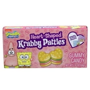 Nickelodeon SpongeBob Krabby Patties Gummy Candy Theater Box 1.9oz