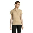thumbnail image 2 of SOLS Womens People Pique Short-Sleeved Polo Shirt, 2 of 7
