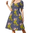 thumbnail image 2 of Dopey Svg Blancanieves Svg Enano Dopey Svg Siete Vestido de manga corta Vestido de mujer de verano Vestido para embarazadas, 2 of 7