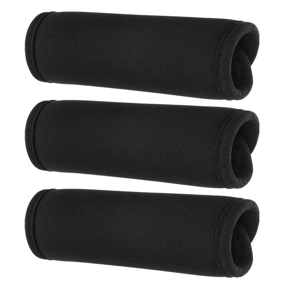 KAKOWELY barbell pad 3pcs Detachable Anti-Slip Pull-Up Handle Grip Sleeves Protective Pads For Doorway Horizontal Bars Dumbbells Barbells5.51"X5.24"X0.59"