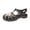 Black, variant on Ruyang Cute Jelly Sandals for Girls Glitter Beach Fisherman Sandal with Adjustable Straps Kids Casual Non-Slip Flats