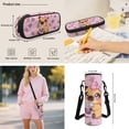 thumbnail image 4 of HUIACONG 4Pcs Kids School Backpack for Girls, Boba Capybara Bookbag with Water Bottle Cover, Lunch Bag Set for Girls Teens, Adorable Girl Backpacks for Schools, 4 of 7