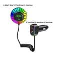thumbnail image 3 of Danhjin Fast Charge Pickup Car Bluetooth Transmitter Car Mp3 Player Car Charger Pd Fast, 3 of 6